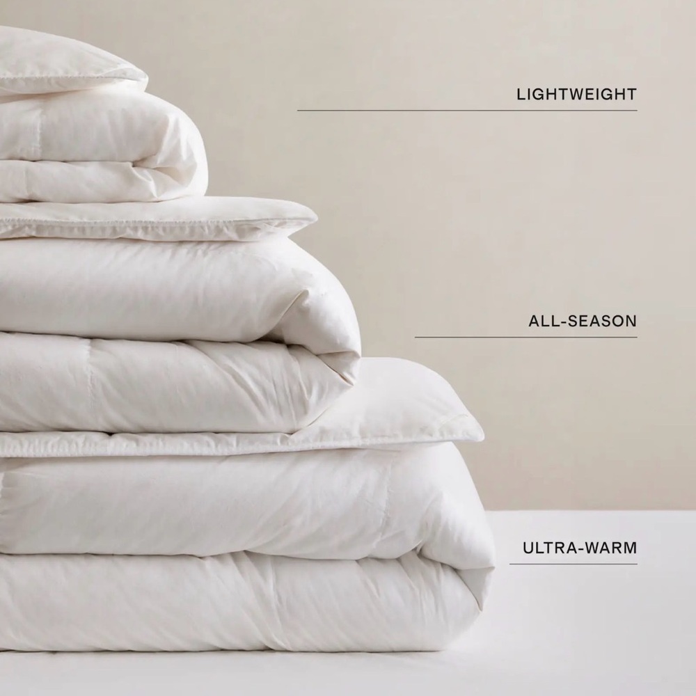 Quince Lightweight Premium Down Duvet Insert in Queen 1018 - Picture 3 of 5